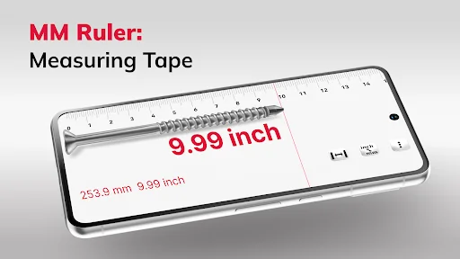 MM Ruler: Measuring Tape