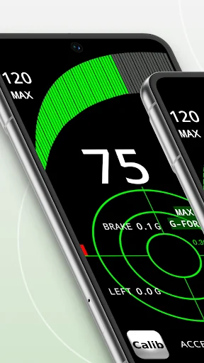Speedometer with G-FORCE meter