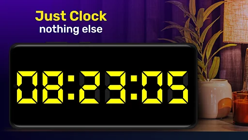 LED Digital Table Clock app
