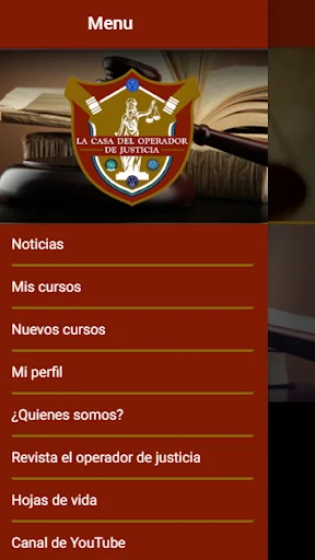 La casa del operador de justic