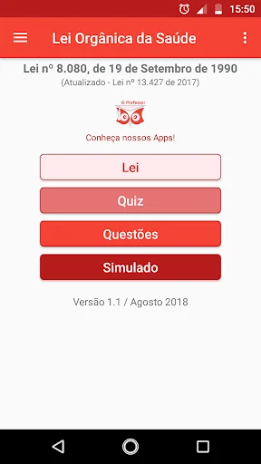 Lei Orgânica da Saúde 2026