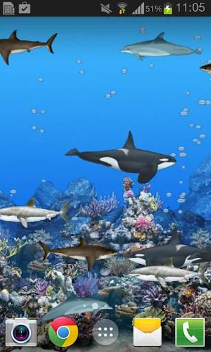Abubu ocean live wallpaper screenshot 1
