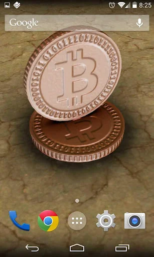 Bitcoins 3D Live Wallpaper screenshot 3