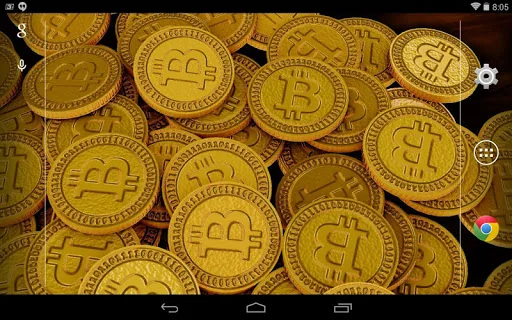 Bitcoins 3D Live Wallpaper screenshot 4