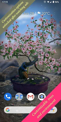 Bonsai 3D Live Wallpaper screenshot 2