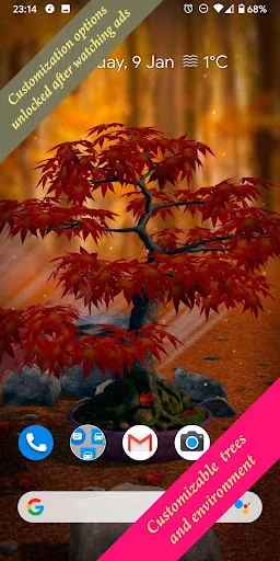 Bonsai 3D Live Wallpaper screenshot 4