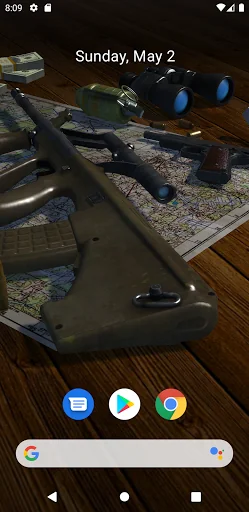 3D Guns Live Wallpaper screenshot 2
