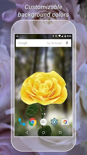 3D Rose Live Wallpaper screenshot 3