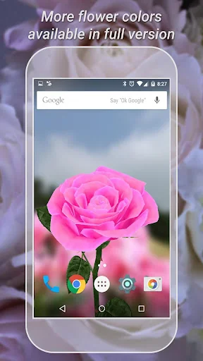 3D Rose Live Wallpaper Lite screenshot 2