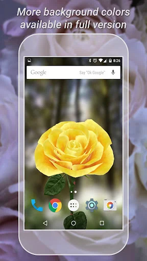 3D Rose Live Wallpaper Lite screenshot 3