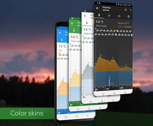 Klara weather screenshot 3