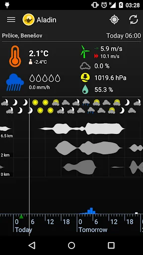 Meteor (Počasí) » Aladin screenshot 3