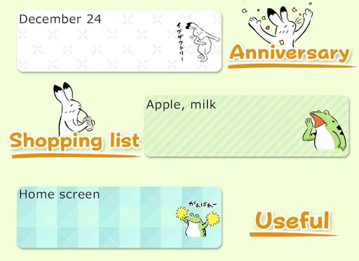 Sticky Note Da Chojugiga memo screenshot 4