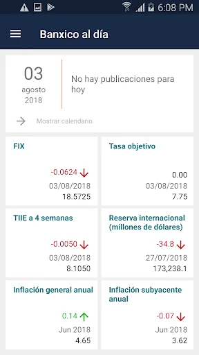Banxico al día screenshot 1