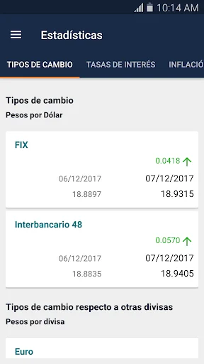 Banxico al día screenshot 2