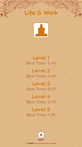 Pramukh Swami Word Search screenshot 2