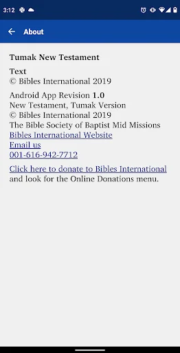 Tumak New Testament