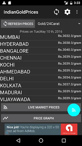 India Daily Gold Silver Price screenshot 1