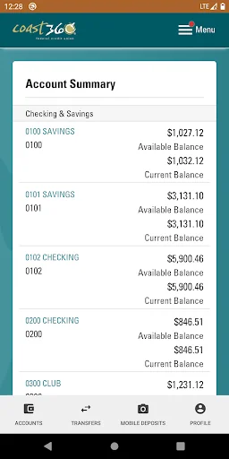 Coast360 Federal Credit Union screenshot 2