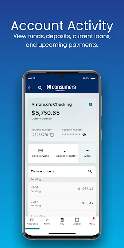 Consumers Credit Union - MI screenshot 3