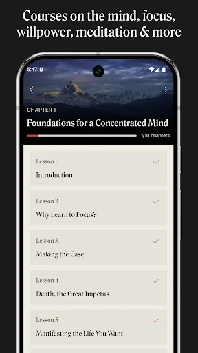 Dandapani: Learn to Focus screenshot 2