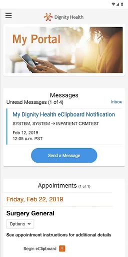 my portal. by Dignity Health