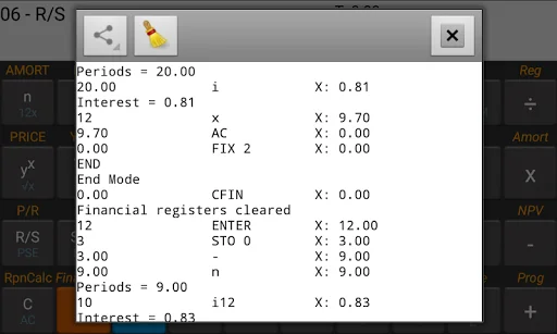 RpnCalc Financial Calculator screenshot 2