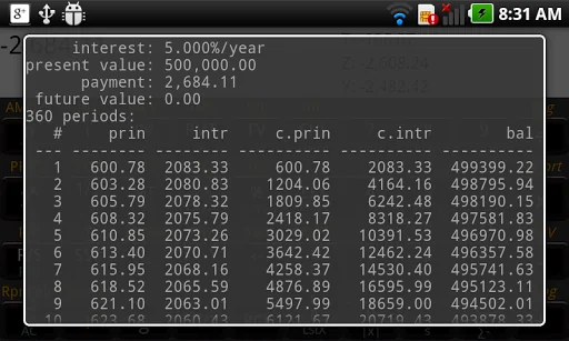 RpnCalc Financial Calculator screenshot 3