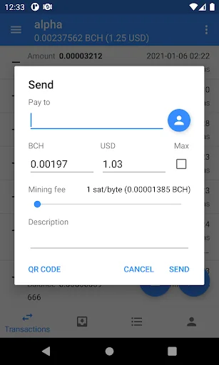 Electron Cash wallet for BCH screenshot 2