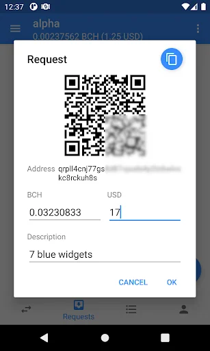 Electron Cash wallet for BCH screenshot 3