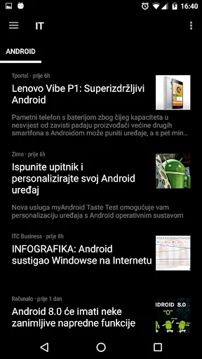 Novine Hrvatska screenshot 3
