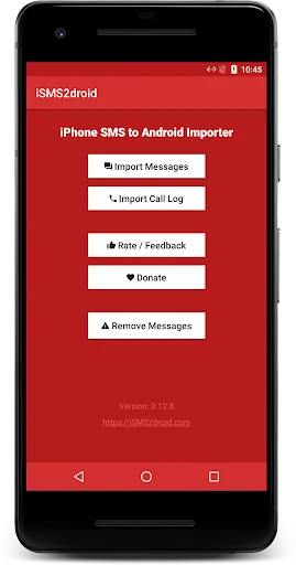 iSMS2droid - iPhone SMS Import