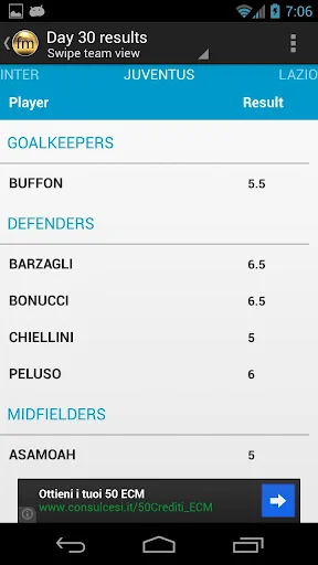 Serie A Fantasy Football