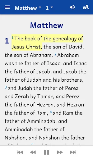 ESV Audio Bible screenshot 2