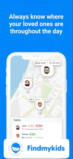 Findmykids: Kids GPS Tracker screenshot 1