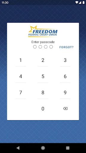 Freedom FCU Mobile Banking screenshot 1