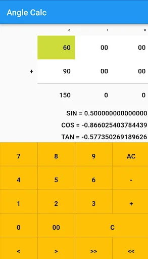 Degrees Minutes Calculation