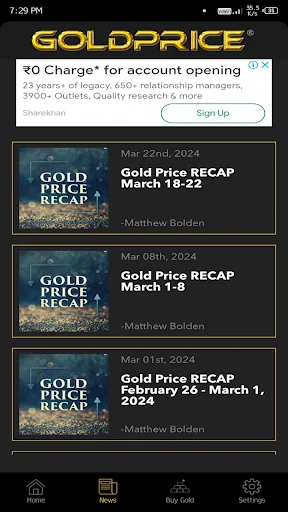Gold Price Live screenshot 4