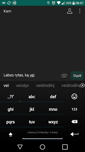 Lithuanian for AnySoftKeyboard