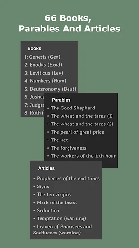 KJV Bible Multi Languages screenshot 4