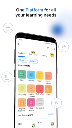 iPrep: Learning App for KG-12