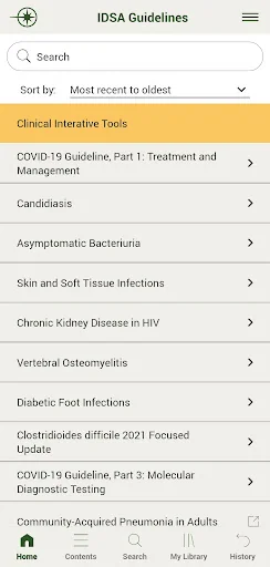 IDSA Guidelines