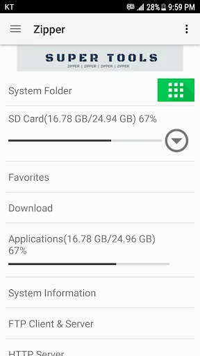 Zipper - File Management
