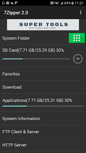 7Zipper 2.0 – Local and Cloud  screenshot 1