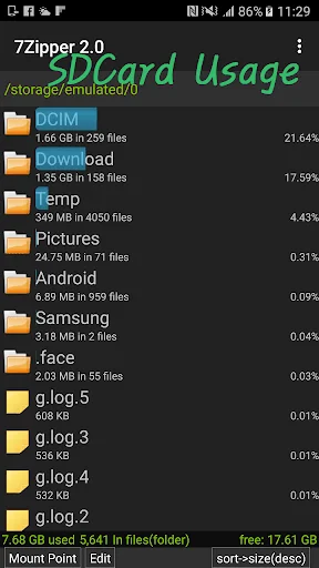 7Zipper 2.0 – Local and Cloud  screenshot 4