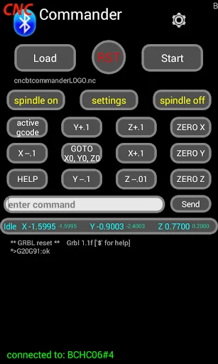 CNC Bluetooth Commander