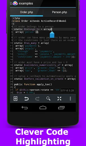 AWD - PHP/HTML/CSS/JS IDE screenshot 1