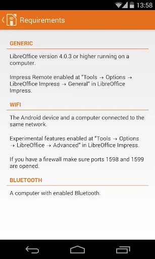 LibreOffice Impress Remote screenshot 4