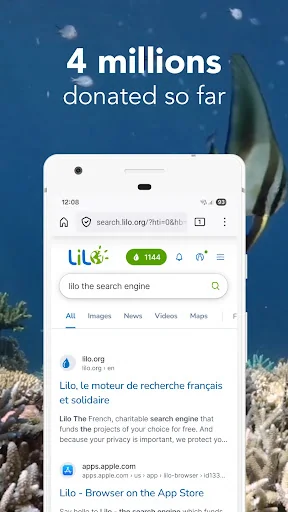 Lilo - Search with substance screenshot 2