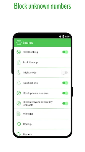 Call Blocker - Blacklist screenshot 2